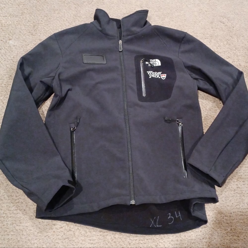 The North Face Apex Series By Winter Park Men's Black Jacket Size XL - Picture 3 of 11